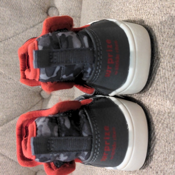 Baby Surprize By Stride Rite Aster Boots - Gray - Size 3 - Picture 3 of 6